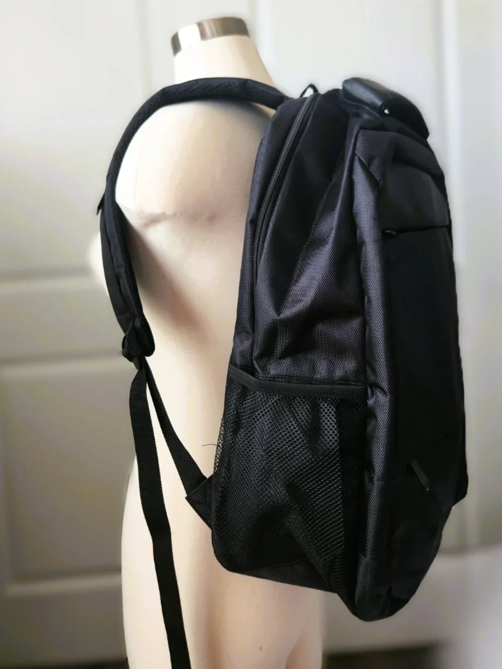 Benoss Laptop Backpack Black Padded Computer Business Travel Bag 18